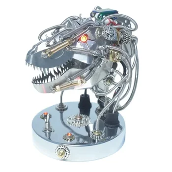 Комплект светещи модели на главата динозавър 