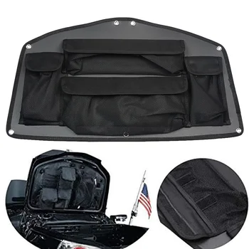 Чанта-органайзер за капака на багажника на мотоциклет, чанти за инструменти, калъф за Honda Goldwing 1800 2001-2017