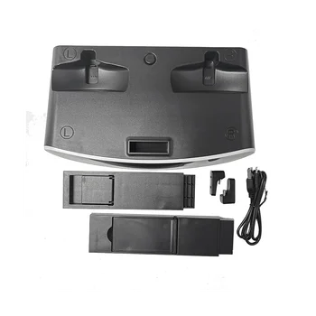 За PS VR2 Поставка за зарядно устройство VR-контролер зарядно устройство ще захранване на зарядно устройство със слушалки Поставка за дисплея на Зарядни устройства за контролер