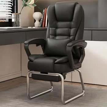 Отпуснете се, модерни офис столове за отдих на кадри, Библиотечни столове, Дизайнерски мобилна офис мебели Cadeira Presidente