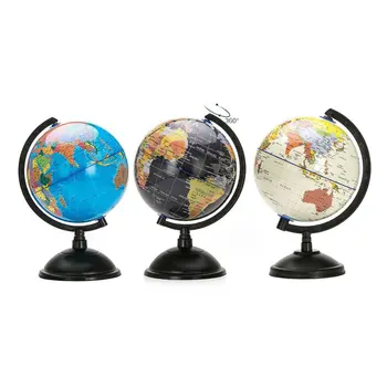 20 см.) на бял свят с карта на света и въртяща се стойка, развитие на играчка по география, разширява знанията за Земята и география на Английски Горещ