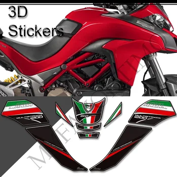 Мотоциклетни 3D стикери за Ducati MULTISTRADA 1200 S 1200S, стикери, облицовка на резервоара, комплект за подаване на газ, течно гориво, защита на коляното