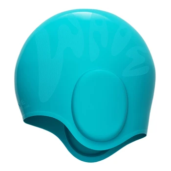 Унисекс Детска шапка за плуване 3D Защита на ушите Силиконова шапка за плуване Водоустойчив здрава шапка за плуване за деца, Момчета и момичета 2