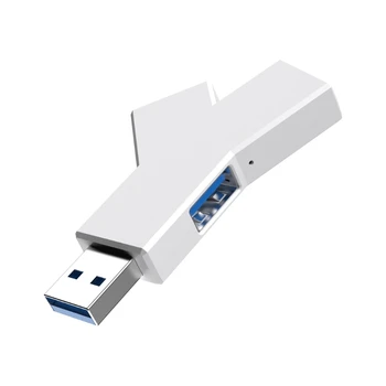 Компактни хъбове USB3.0, хъбове USB / Type-c, идеални за домашна или офис употреба, Поддържа гореща замяна не се изисква външно захранване.