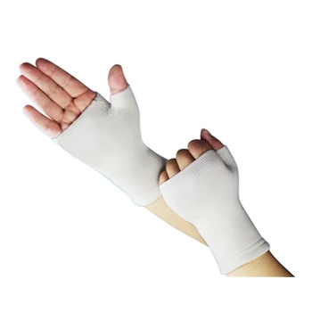 Ръкавици без пръсти, спортни компресия ръкавици за подкрепа на китките, превръзка за китката