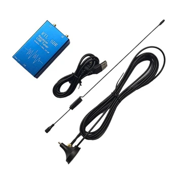 1 комплект Xr-105 Rtl-Sdr Usb Безжичен приемник, полнодиапазонный UV-USB тунер, приемник на радиолюбител