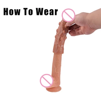 Мек реалистичен удължител ръкав за пениса, презерватив за многократна употреба, увеличаване на фаллоимитатора, вагинален стимулатор, пръстени за пениса за мъжете