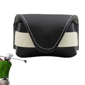 Поясная голф чанта, чанта за съхранение на преносим малка чанта, калъф за топка за голф, поясная bag-държач за топки за мъже и жени