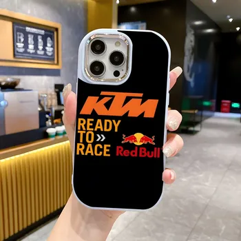 Подложка за Мишка KTM За моторните състезания Huawei P30 Nova 10 7 9 За Oppo Reno 4 6 8 11 Овалния Мек Силиконов Калъф За Телефон