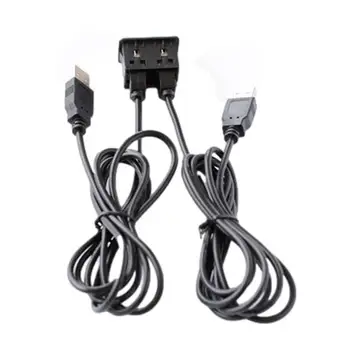 USB кабел за зарядно устройство USB-кабели, Конектори USB-удължител за Бързо Зареждане на Високоскоростен пренос на Зарядно устройство, Кабел 4,9 фута на Автомобил