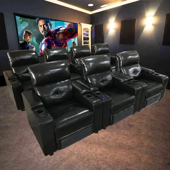 Първи етаж мултифункционален на дивана в каютата представлява модерен спускащите единична разтегателен VIP cinema engineering.