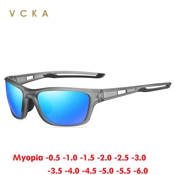 VCKA Спорт на открито Слънчеви очила От Късогледство Мъжки Поляризирани Очила Дамски Предписани Очила С Антирефлексно покритие Gafas De Ciclismo -0,5 -6,0