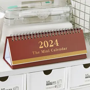 Напомняне за разписанието на 2024 година Настолен календар Годишна дневния ред Органайзер за дневен ред на Постоянен перекидной календар Показване на датата на Списък със задачи