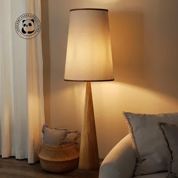 Японски Ретро Ваби-Съби Нощни Дървен под лампа LED E27 Оттичане Настолна Лампа Декор Хол / Модел Стая, Спалня, Кабинет Студио Бар