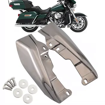 Топлинен екран на двигателя на мотоциклет, Въздушна дефлекторная панел в средната част на рамката на Harley Touring Road King Street Glide FLHX Trike