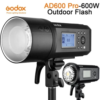 Godox AD600Pro AD600 Pro 600 W Външна светкавица с литиево-йонна батерия TTL HSS, вградена безжична система за осветление 2.4 G X System