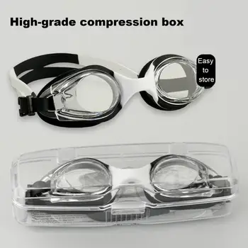 Очила за гмуркане, фарове за детски очила за плуване с регулируема каишка за ясна видимост, очила с висока разделителна способност.