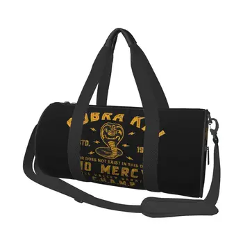 Кобра Кай-Спортна чанта за карате, Спортни чанти за тренировки в киното, мъжки дизайнерски чанти, обувки, реколта чанта за фитнес, преносими чанти