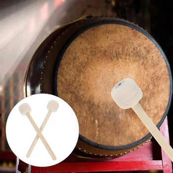 Барабан чукове, пръчици за барабанни пръчки Корона дръжки от масивна дървесина Барабанная пръчка с дървена дръжка Аксесоари за музикални инструменти Чинии