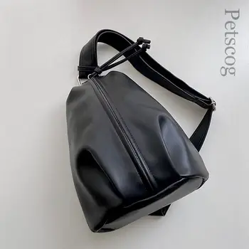 Чанти За жени, чанти през рамо с голям капацитет, модерна ежедневна Дамска чанта Sac De Luxe Femme, черна