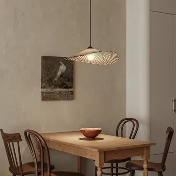 Окачен лампа Panya с абажуром от скандинавски плат, декорация на дома, за спалнята ресторант, Творчески озеленяване, осветление за детска стая