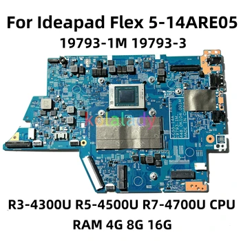 НОВА дънна платка за лаптоп Lenovo Ideapad Flex 5-14ARE05 С процесор R3, R5 ах италиански хляб! r7 4G 8G 16G RAM 19793-11 млн. 19793-3 448.0K104.0031 100% Е В РЕД