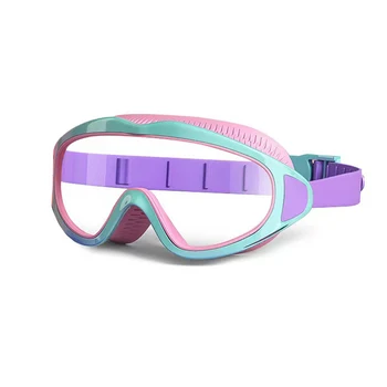 Детски Плувни очила За момчета и момичета, предпазни очила за плуване водоустойчив очила за плуване с защита от замъгляване в голяма рамка