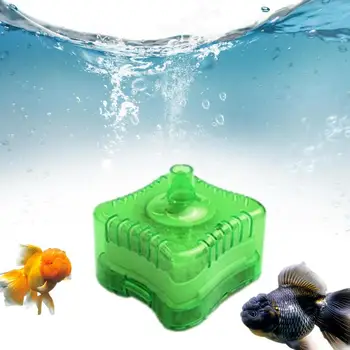 Изсветлител аквариумной вода Мултифункционален пречиствател на аквариума за риби с високо съдържание на кислород ABS Ефективен изсветлител за аквариум с въздушен поток