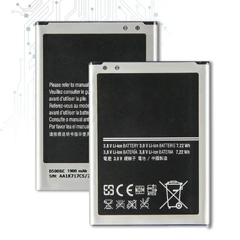 Батерия B500BE За Samsung GALAXY S4 Mini I9190 I9192 I9195 I9198 S4Mini Batteria 1900 mah