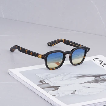 Lemtosh MOMZA Vintage слънчеви очила Дамски Висококачествени Ацетатные Реколта Овални слънчеви очила С поляризация UV400 Дамски слънчеви очила