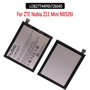 100% Оригинална батерия 3,85 В 2830 ма Li3827T44P6h726040 За ZTE Nubia Z11 Mini NX529J Battery
