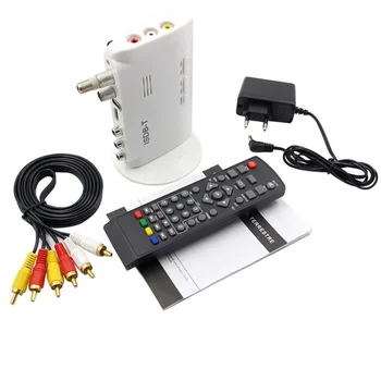 1080P ISDB-T, ISDB-C HDMI-съвместим Цифров Наземен Конвертор Сателитна TV Тунер BOX Receiver Усилвател на Сигнала с Дистанционно Управление