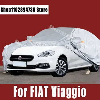 За FIAT Viaggio Пълни автомобилни седалките Външна защита от слънчевите лъчи, ултравиолетови лъчи, прах, дъжд, сняг, защитен калъф за авто