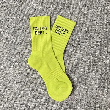Нови чорапи ОТДЕЛ ГАЛЕРИИ, модни чорапи в европейски стил хип-хоп, мъжки чорапи с азбука, спортни чорапи за почивка на скейтборд.