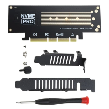 Тенис на контролер за M. 2 NVME SSD до PCIe адаптер за твърд диск M for A Key