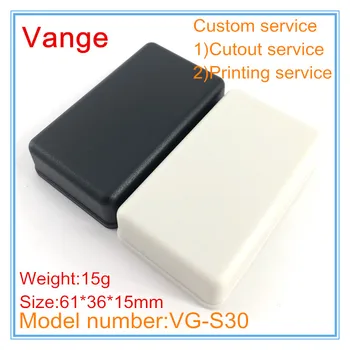 Разпределителните кутия ABS електрическа кутия приложения Ванга 61*36*15мм пластмасов