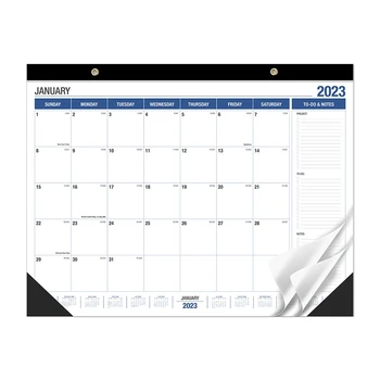 Настолен календар 22In X 17In От януари 2024 2024 До юни 2025 Настолен Календар, Стенен Календар За Дома, Офиса, Училището Здрав