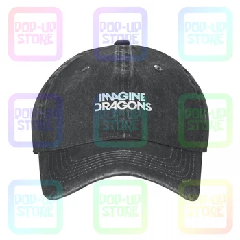 Imagine Dragons Инди-рок група от Дан Рейнолдс Bastille Нов Концертен албум, бейзболна шапка от стираного деним, шапки шофьори на камиони, подарък
