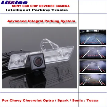 За Chevy Chevrolet Optra Spark, Sonic Tosca Автоматично Динамично Насочване на Камерата за обратно виждане HD 860 *576 Интелигентни Аксесоари За паркиране