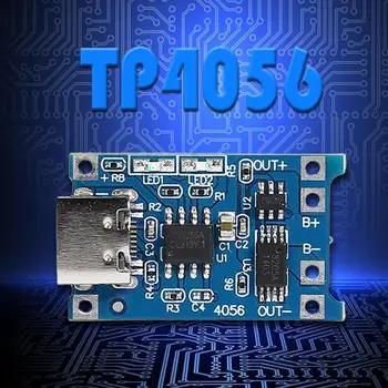 5шт Модул зарядно устройство за литиево-йонна батерия TP4056 4,5 ДО 5 В 18650 Type-C със зарядно устройство плащане