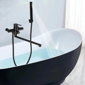 Нова Дюза за душ с пропеллерным задвижване, Памук филтър, Ръчен накрайник за душ с високо налягане турбо