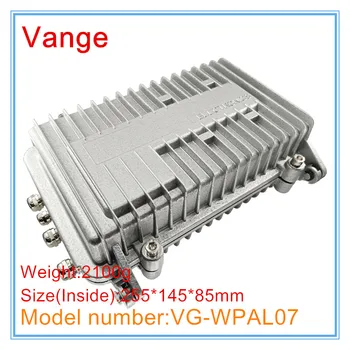 1 бр./партида на външна електронна разпределителните кутия IP65 255*145*85 мм, алуминиев корпус