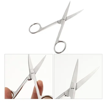 Извити хирургически ножици, антикорозионна медицински ножици, използвани лекар ножици за операция