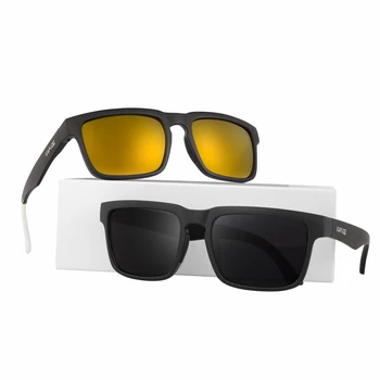 Поляризирани очила Kapvoe за риболов със защита UV400 Модни слънчеви очила Мъжки МТБ Спортни очила Улични Стръмни Очила Очила за Колоездене