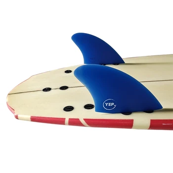 Комплект килевых перки UPSURF FCS за сърфиране (2 перка) Високоефективни Стеклопластиковые Kealey за сърфиране в шортборде, Funboard Близнаци K2 Fin