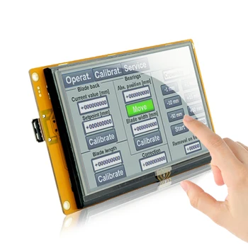 Интелигентен модул сензорен екран HMI с последователни TFT LCD диагонал от 4,3 до 10,1 инча със софтуер за проектиране GUI + 128 Mb флаш памет за Arduino