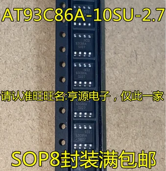 100 бр./lot, 100% нов AT93C86A, AT93C86A-10SU-2.7, 93C86A SU27, 10SI-2.7.
