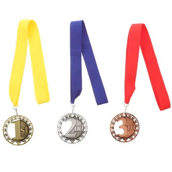 Декоративна медал за спортна игра, подвесная медал, Кръгла медал медал с лента