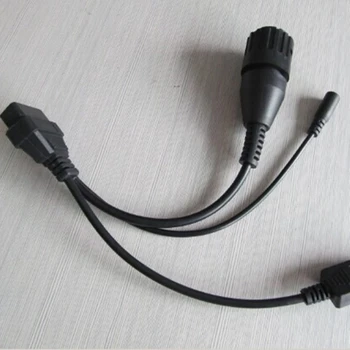 Мотоциклет кабел за BMW ICOM A2 D Кабел инструмент за Диагностика Скенер на двигателя 10-пинов адаптер