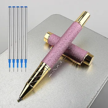 1 бр Висококачествена Луксозна писалка-roller 0,5 мм за дейност, офис, училище, канцеларски материали, химикалки и писалки с мастило